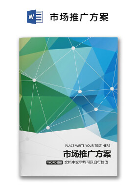 彩色简约市场营销策划方案活动策划报告